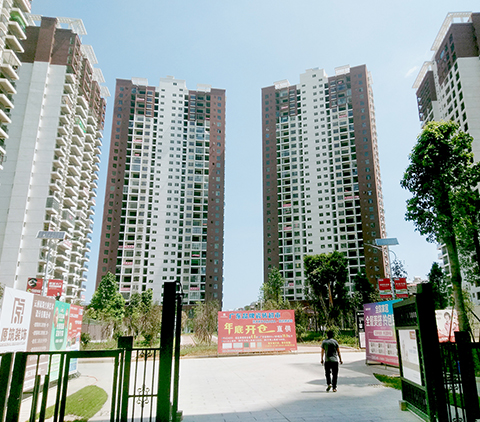 華喆工程案例 | 臨滄市強力建筑集團金旭之光、金柏之春