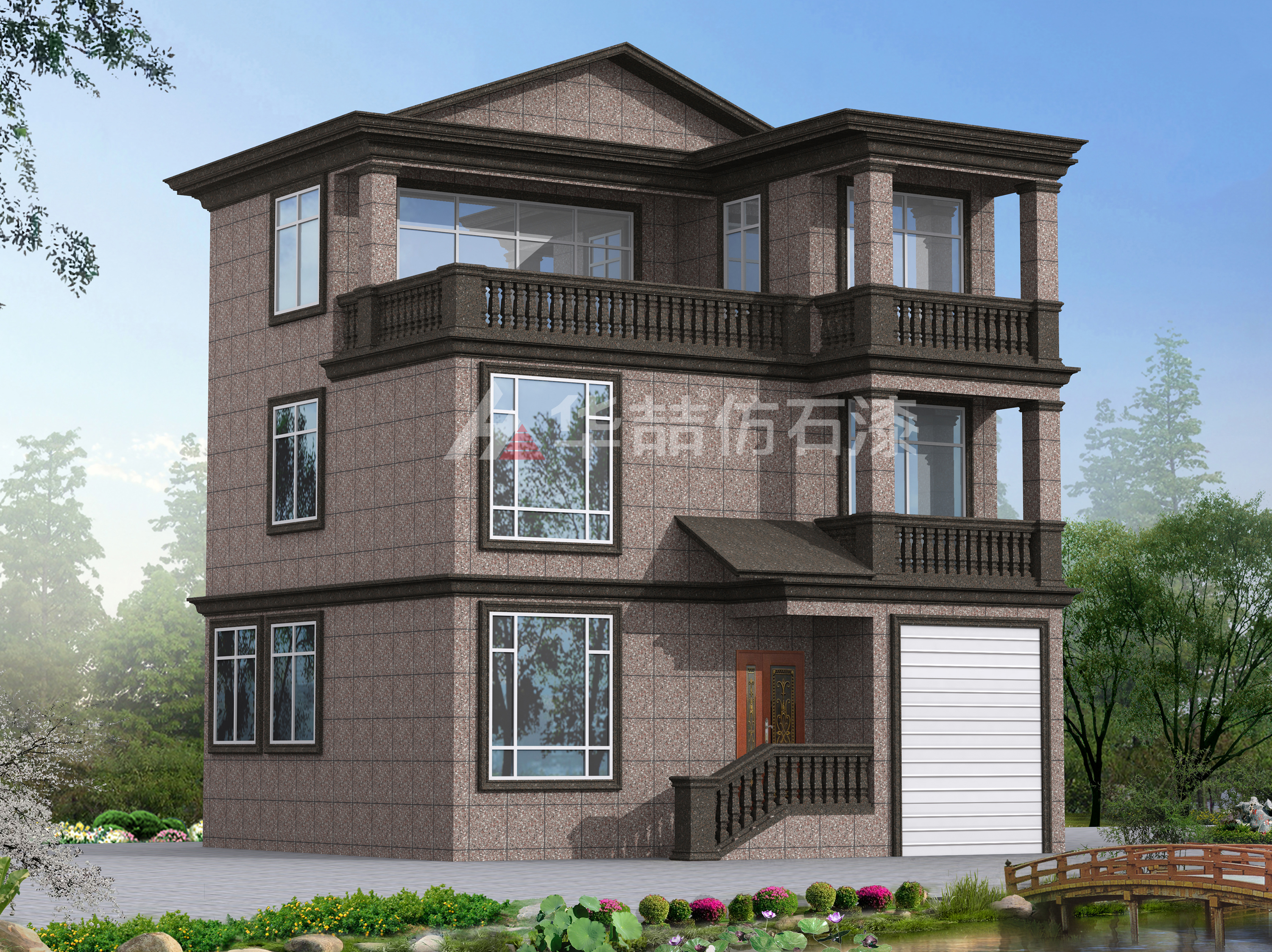 華喆仿石漆效果圖 華喆仿石漆效果圖