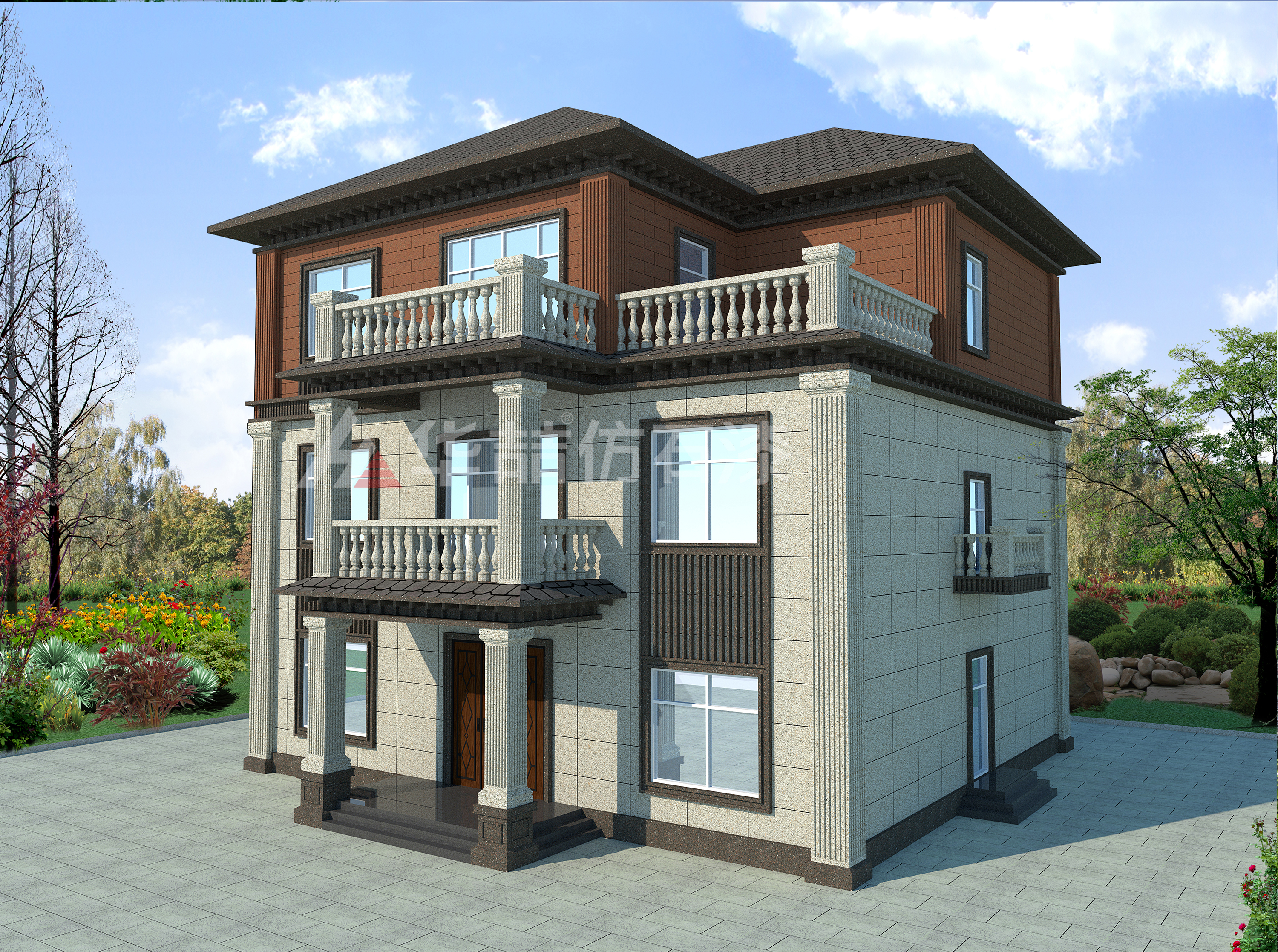 華喆仿石漆效果圖 華喆仿石漆效果圖